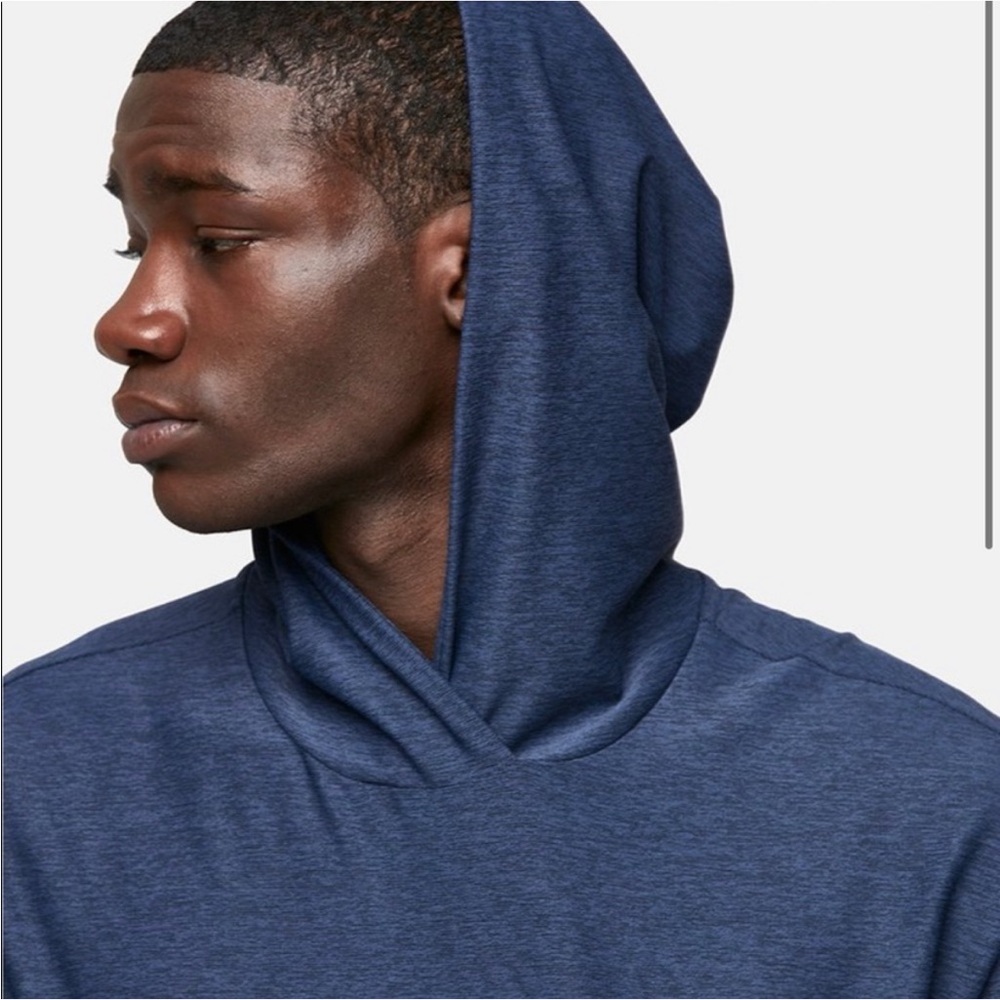 OUTDOOR VOICES Men’s Upstate Hoodie Heather Blue XL